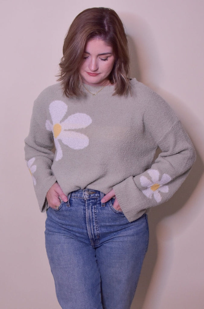 Flower Market Sweater
