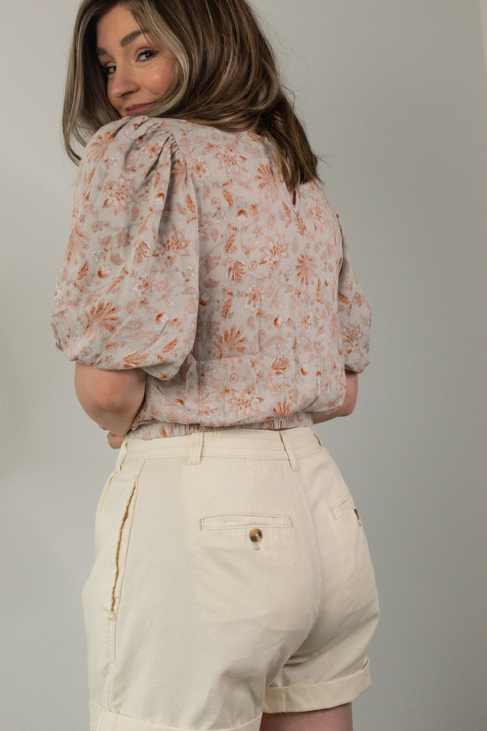 Morgan Pleated Shorts